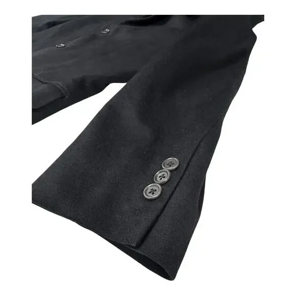 Jack Victor Prossimo 42L Men's Black Loro Piana Cashmere Blazer Classic Preppy